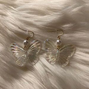 ✰ fairy butterfly earrings ✰